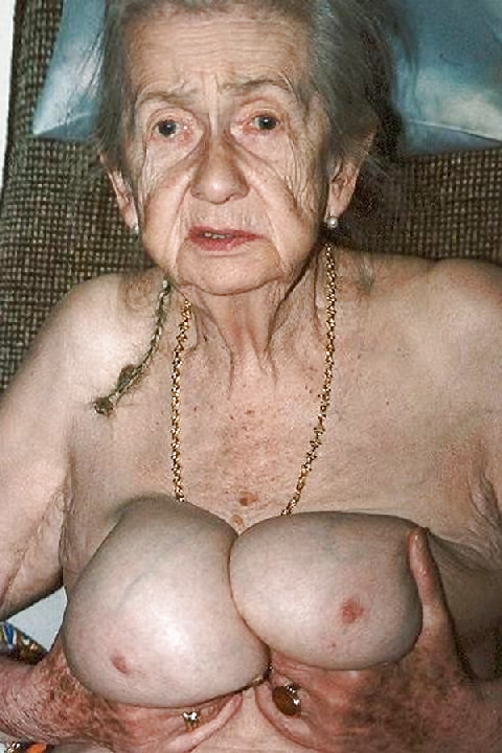 Granny tits