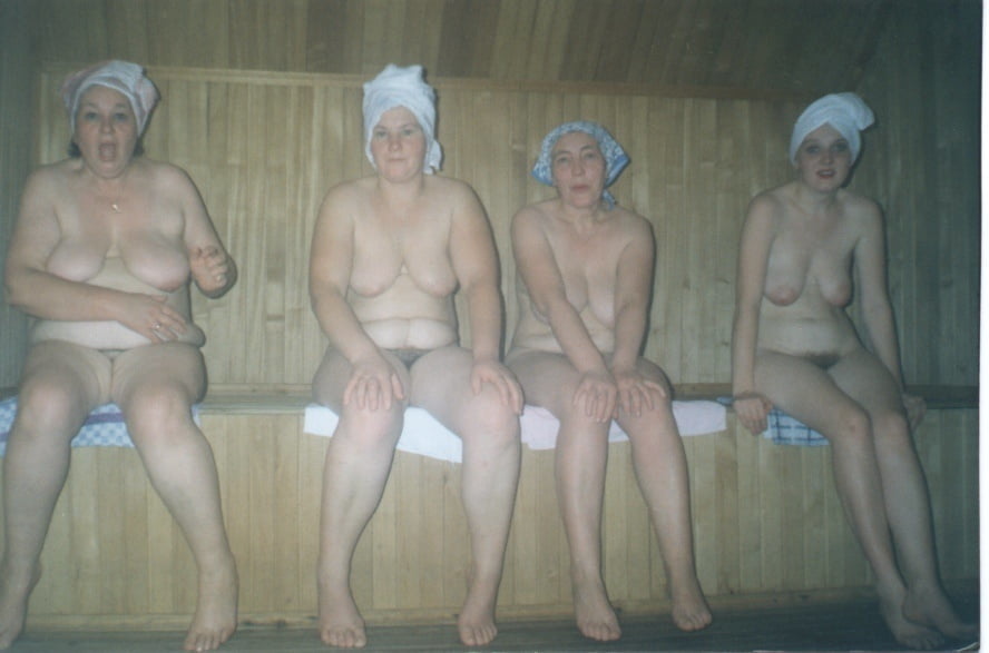 Голые пожилые в бане фото