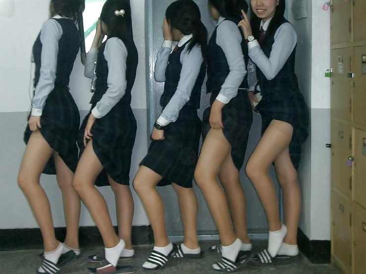 Asian naked girls in school images