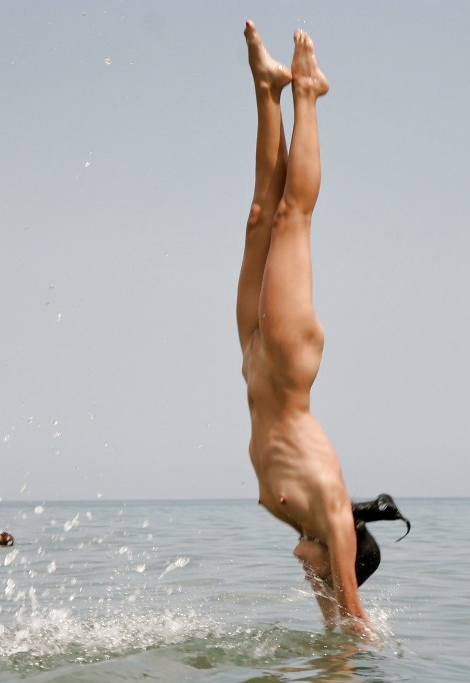 Nude Cliff Diving