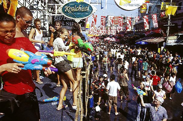 Amateur Self Shot Songkran Festival Thailand Funny Day porn gallery