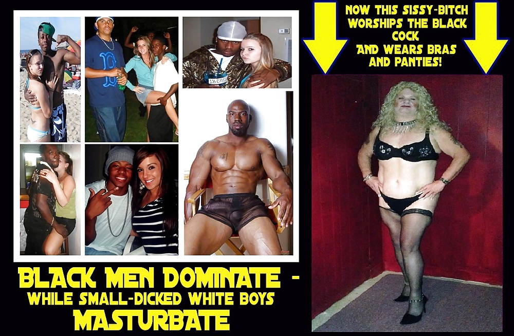 White Sissy Faggot For Superior Black Men Captions 7