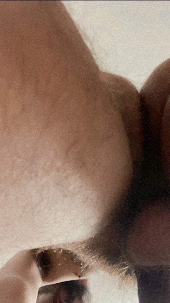 How yummy my hairy ass looks and my cock is very hot and goo - 6 Pics 