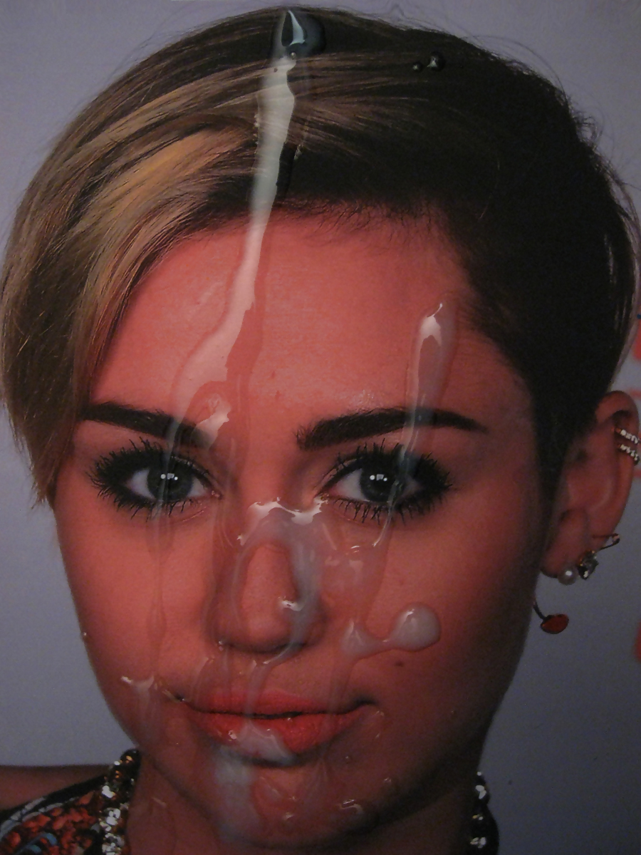More related miley cyrus cum shot.