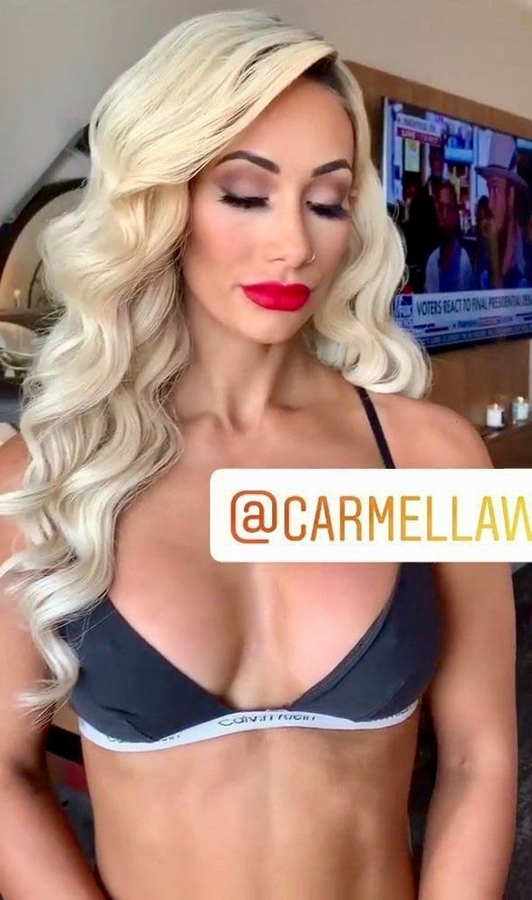 Carmella topless wwe 15 Hottest