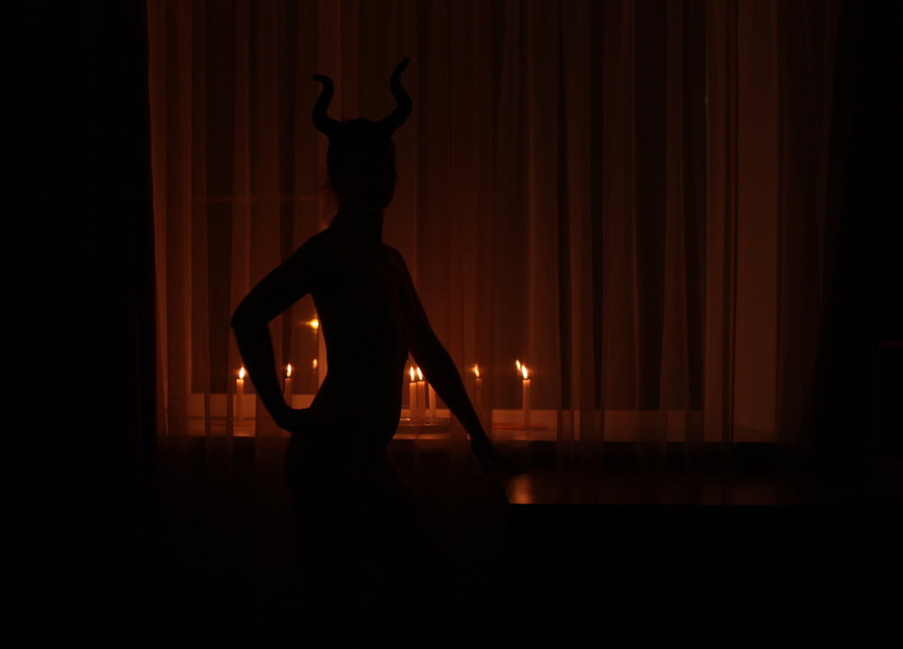 Naked Maleficent with Candles - 24 Pics 