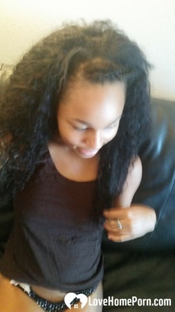 sexy chick with cute breasts seduces her fans         