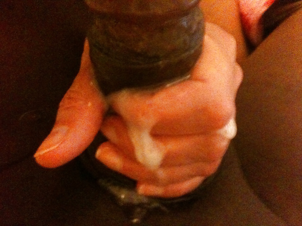 Cum covered hand after wanking him off porn gallery