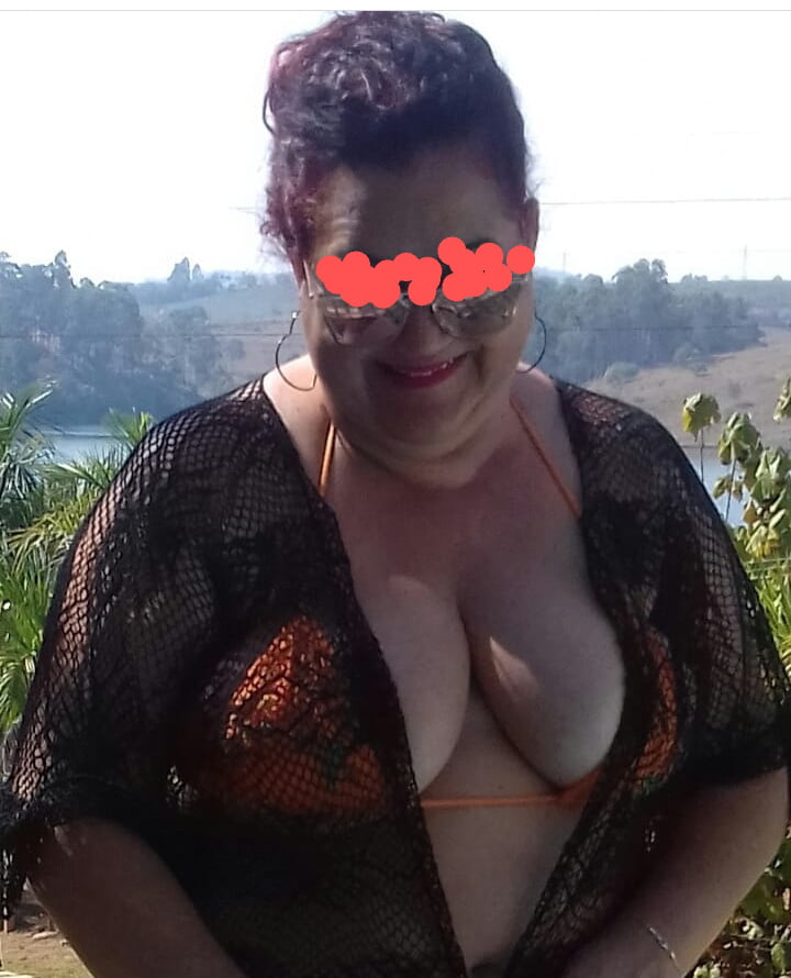 My MIL 56 yo and her juicy boobs - 7 Photos 