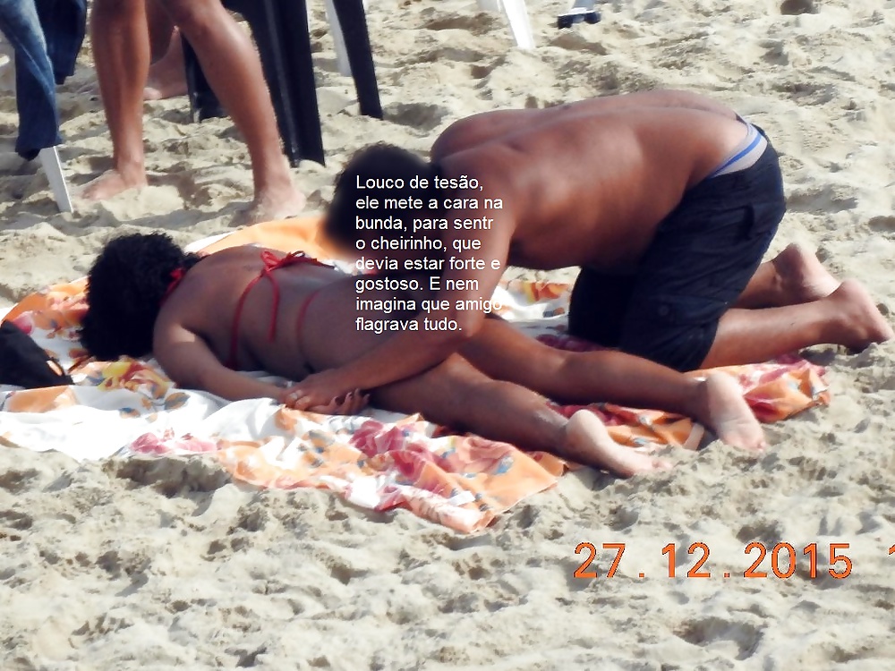 SMELL ASS IN JANGA BEACH, BRAZIL. porn gallery