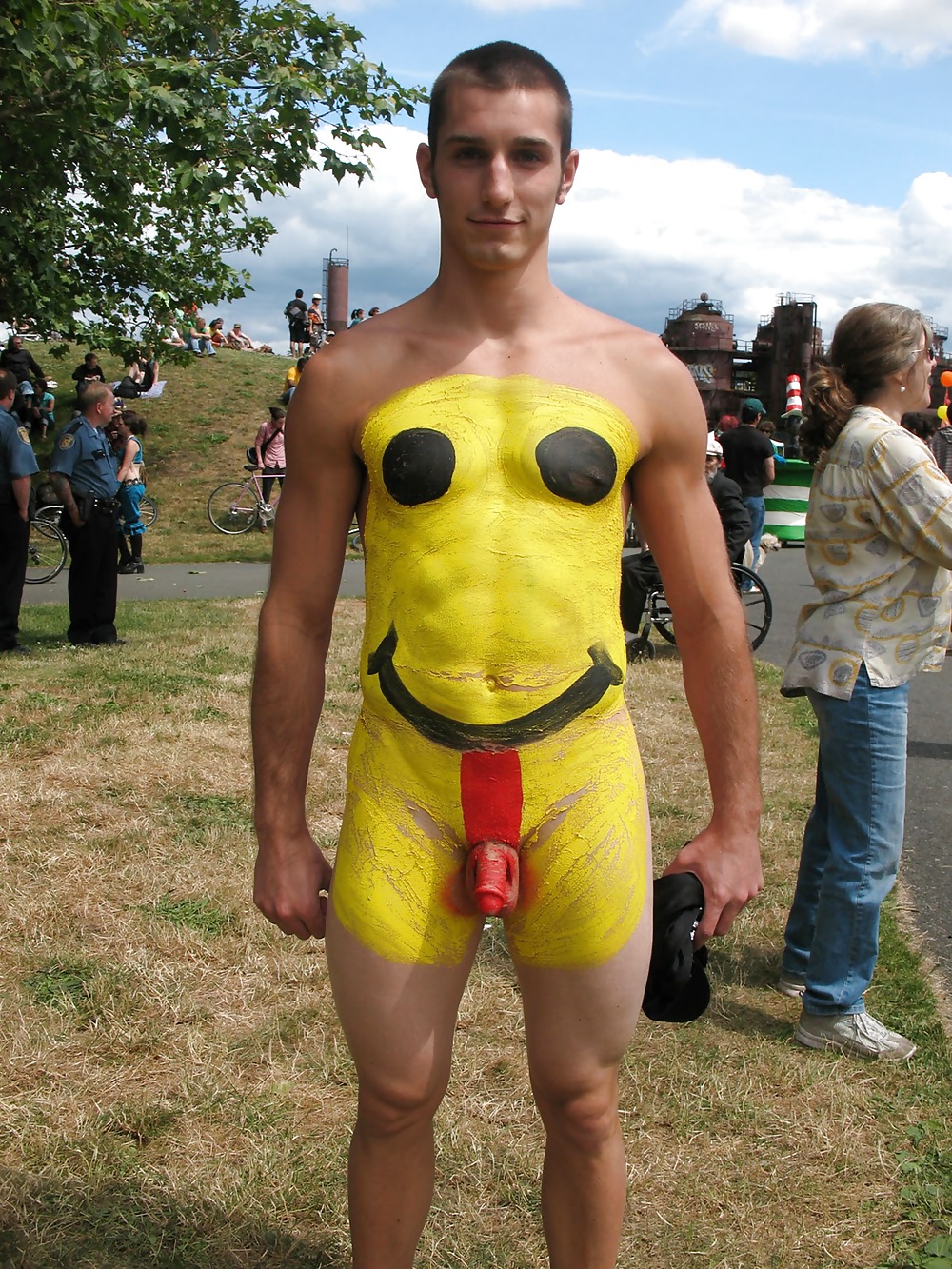 Nude Body Paint Halloween Costumes. amateur nude male body paint pics...