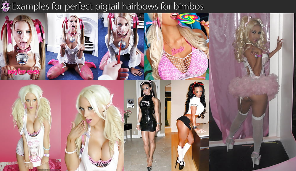 Bimbo admires piston size