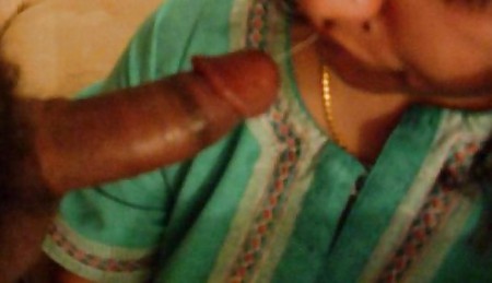Indian wife sucks dick