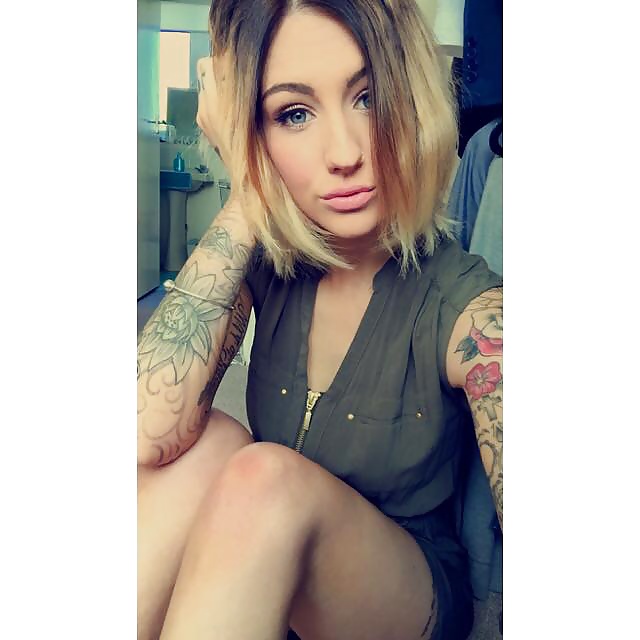 paige blonde inked tattooed slut uk chav sexy thin porn gallery