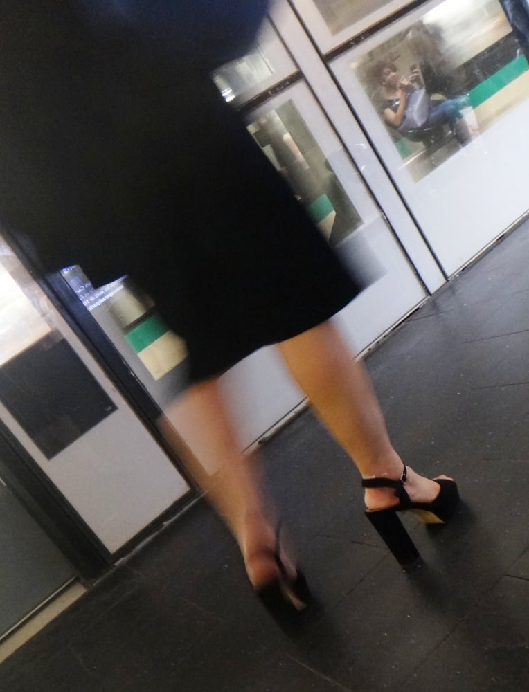 Candid mature in high heels photo #324418784