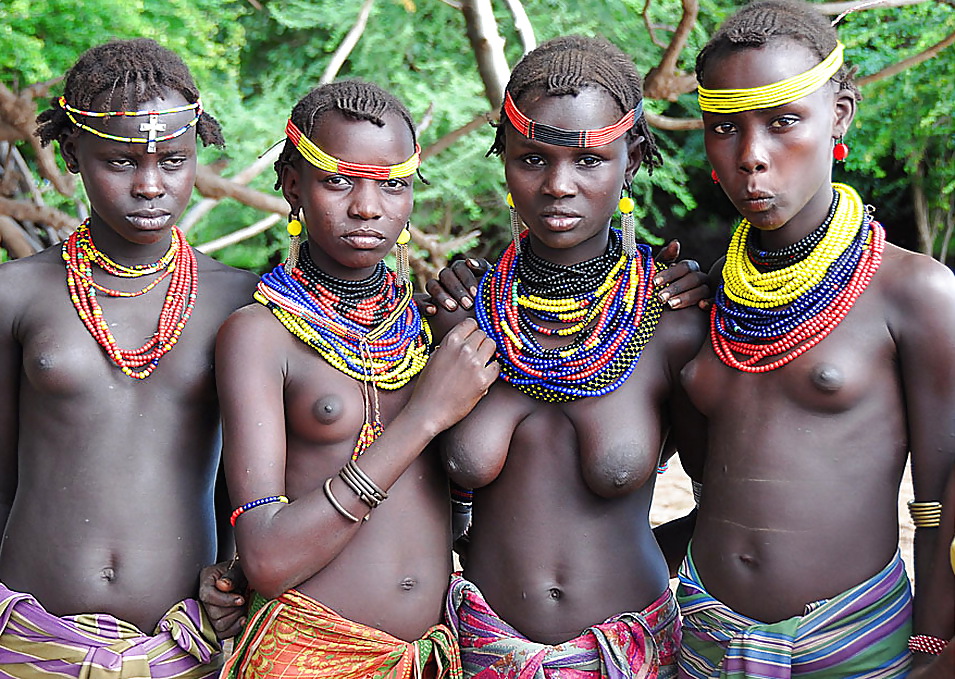 African Tribal Girl Hairy Pussy