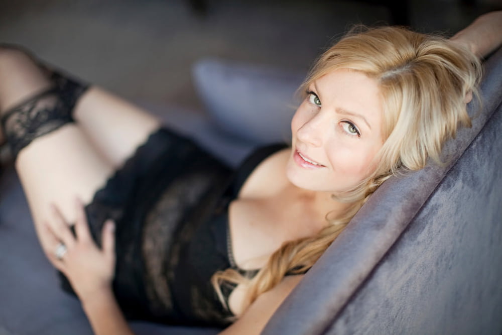 Beautiful blonde Sarah exposed in her boudoir photoshoot - 132 Photos 
