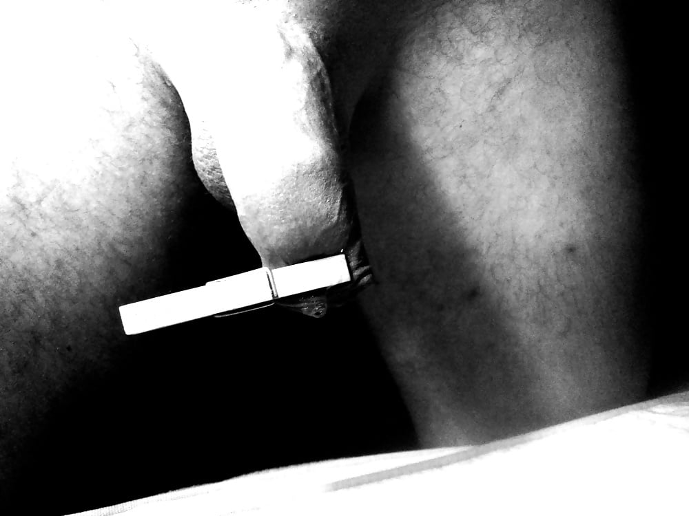 My Soft Uncut Cock Gets Clothespins On Foreskin Cbt 7