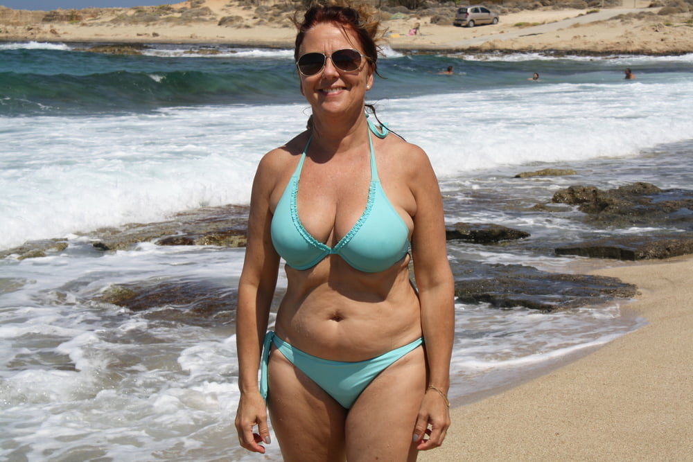 Mature Woman In Bikini