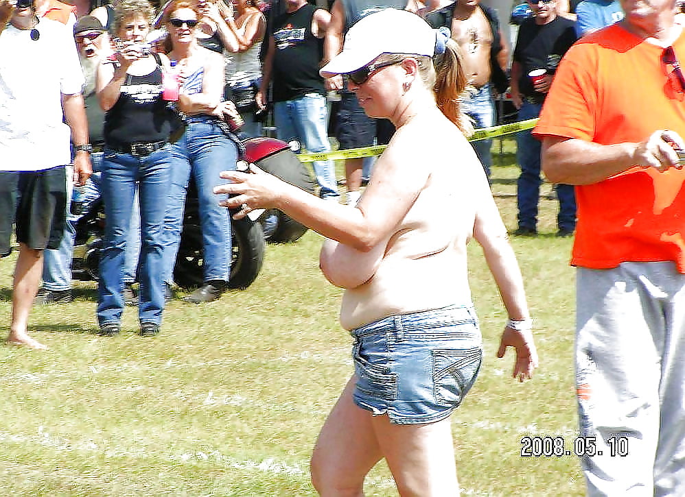 Topless in denim 2 porn gallery