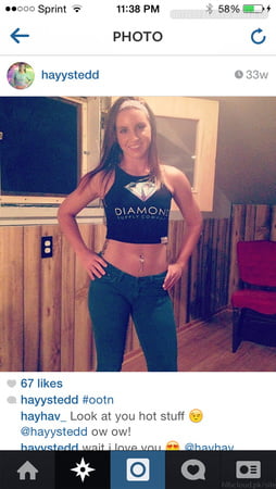 haley stedeford is always exposed         