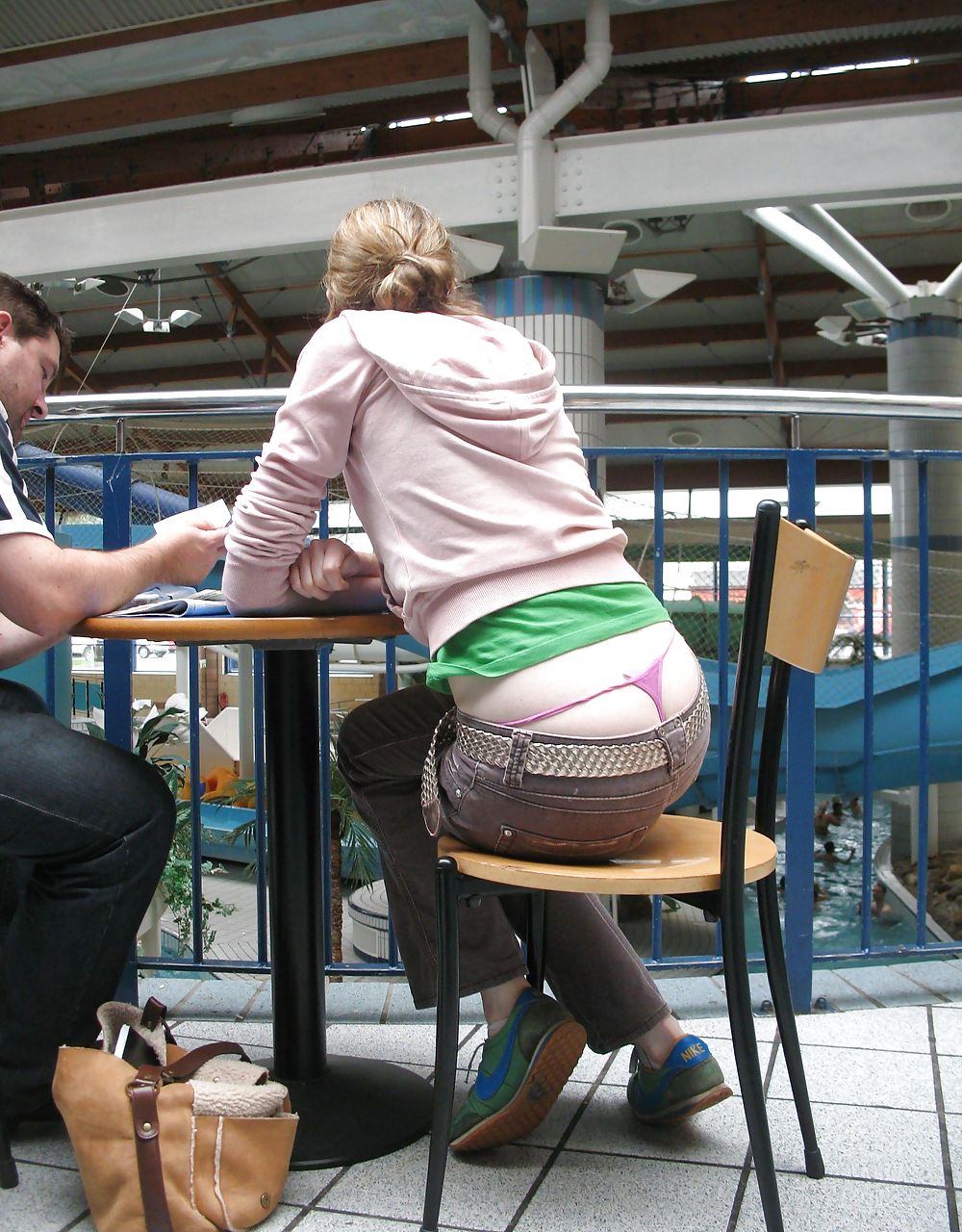 Ladies and teens at the Mall porn gallery