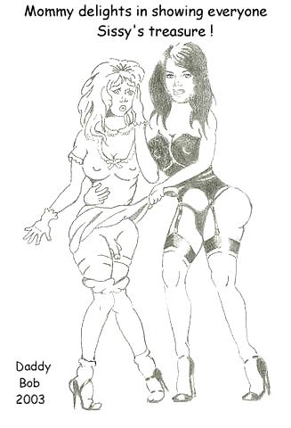 Mom and sissy drawings porn gallery