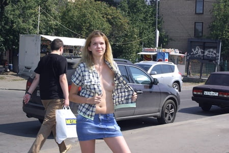 danuta d naked in public flashing pussy         