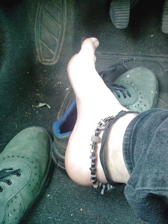 jessy feet after work