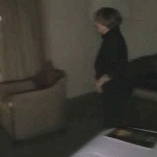 Grandma gets off in the window GIFs #38