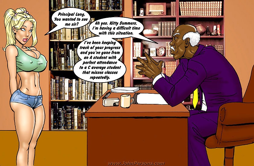 blonde and  black porn gallery