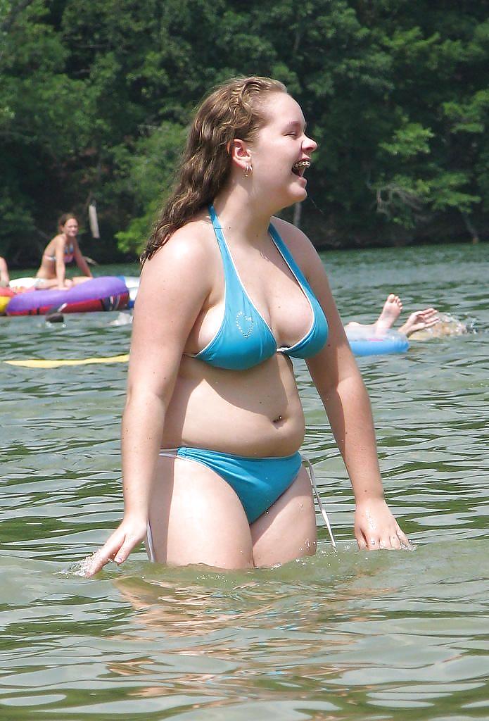 Chubby teen in swimsuit porn gallery