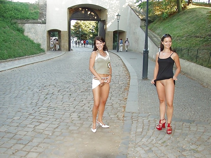 Beautiful Girls Flashing in Streets by TROC porn gallery
