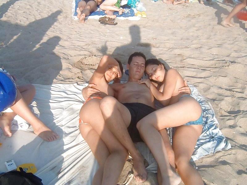 On the beach porn gallery