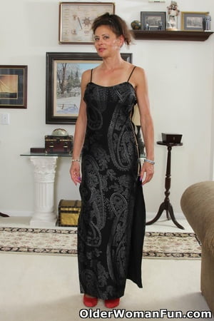 dressed to undressed from olderwomanfun         