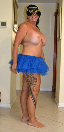 fuck toy in fantasy fest tutu         