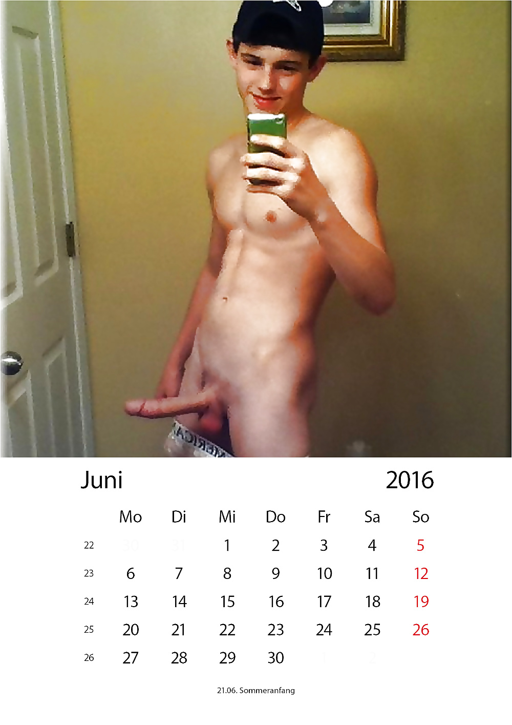 Selfie Kalender 2016 porn gallery