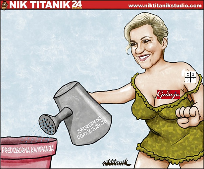 Kolinda Grabar-Kitarovic Croatian comics porn gallery