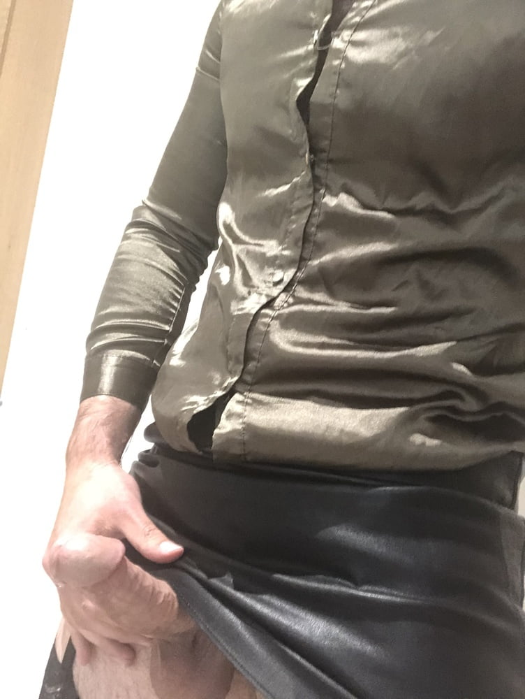 752px x 1000px - See and Save As green satin shirt stockings and leather skirt porn pict -  4crot.com