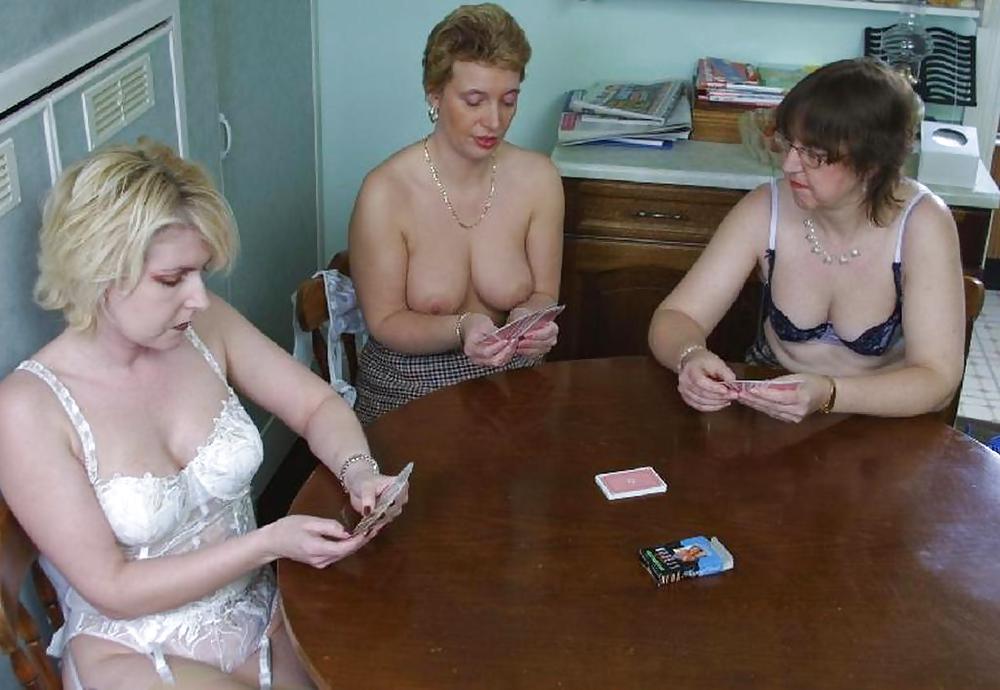Ladies Strip Poker. 