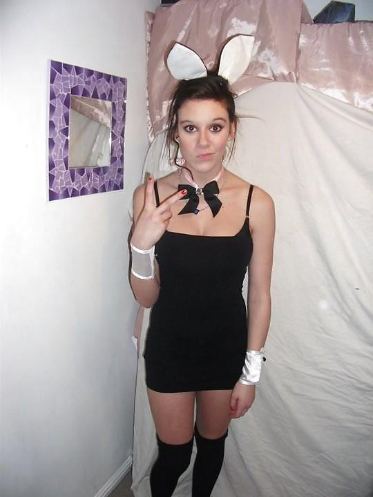 My Fancy Dress Bunny Outfit  (Last Year) porn gallery