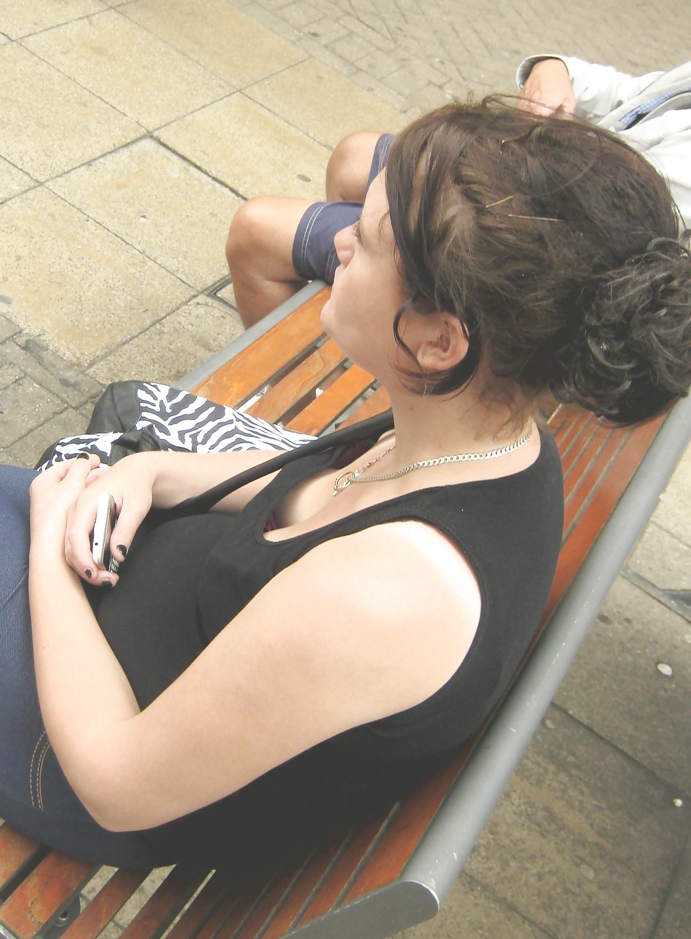 quel que decolleter dans les transport public porn gallery