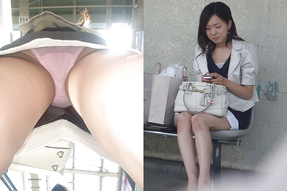 Softcore Asian Schoolgirl Upskirt Panty Tease Porn Pics