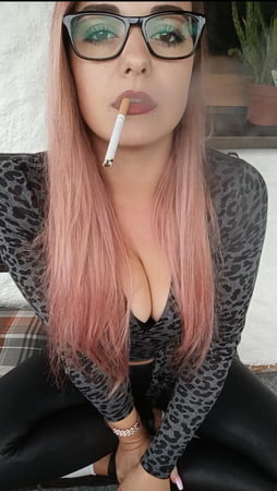 smoking fetish         