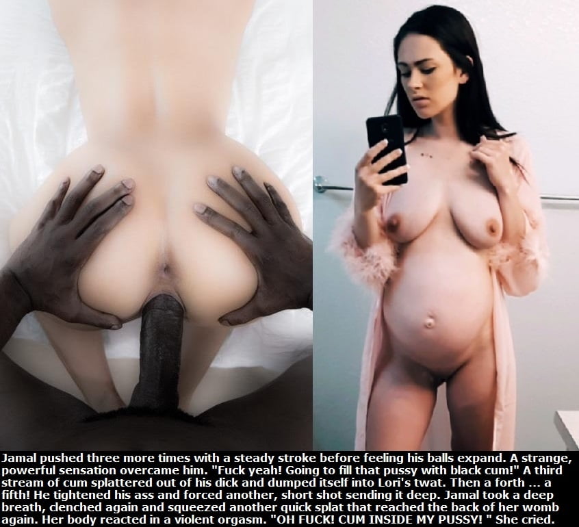 Interracial Cuckold Wife Pregnant Captions Caps - 58 Photos 
