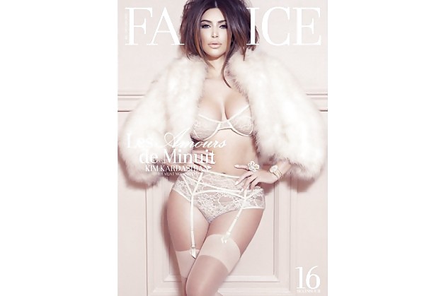 Kim kardashian naked magazine shoot