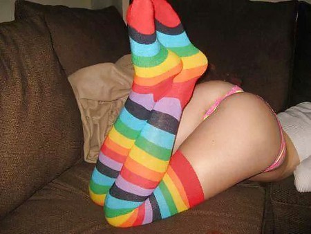 Girls in socks