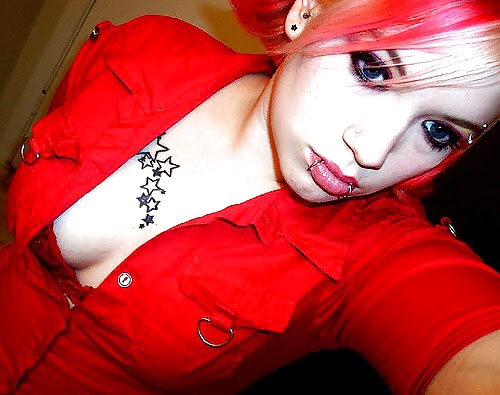 Emo girls with nice tattoos porn gallery