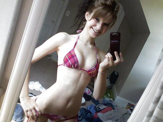 incredible brunette teen taking selfshots porn gallery