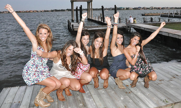 Upskirt casting group beach